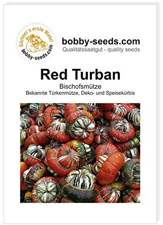 Red Turban Bischofsmütze Kürbissamen von Bobby-Seeds, Portion