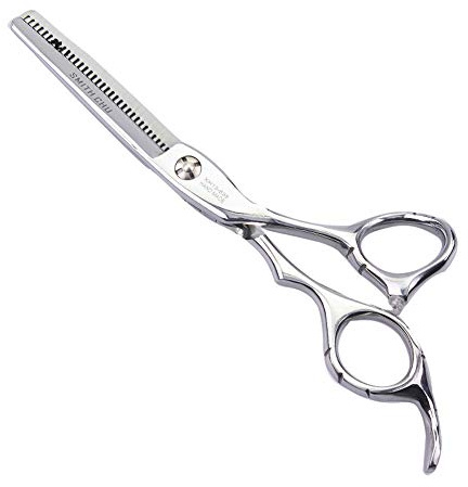 Forbici sfoltire i Capelli, Tagliare i Denti Cesoie Professionali Barbiere Parrucchiere Texturizing Salon Razor Edge Scissor Giapponese Acciaio Inossidabile 6 Pollici,E