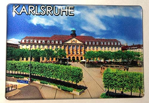 Karlsruhe,Deutschland,Souvenir-Kühlschrankmagnet Fridge Magnet 0404211