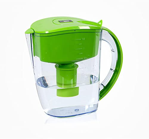 EvAnem Kitchen Fridge Door Water Filter Jug, 3.5 Litres Water Filter Jug Combo, Reduction Microplastics, Chlorine, Limescale Impurities, Cartridges Water Cooler,E