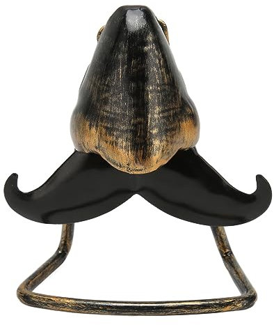 Sempoda Brillenhalter, Eiserner Nasen- und Schnurrbart-förmiger Brillenhalter-Ausstellungsständer für Heimzubehör, Nasenförmiger Sonnenbrillen-Brillen-Brillenhalter-Ausstellungsständer