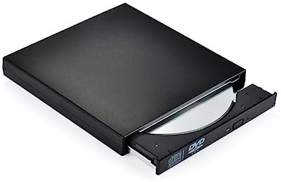 HEMOTON Optical Drive External Cd Drive for Laptop Rw Cd Writer and Burner for Home Office Use