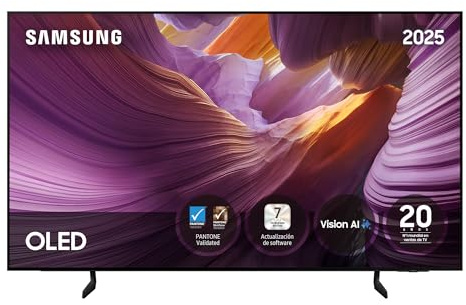 Samsung TV 83 Pouces OLED S85F 4K Smart TV avec Vision AI, Couleurs certifiées par Pantone TV Plus