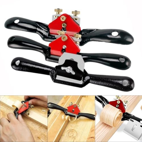 Efficiente pialla in legno portatile progettata per una finitura liscia e uniforme (rosso A)