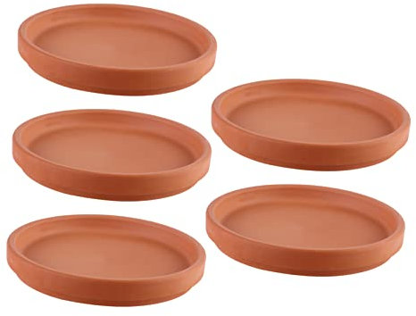 SOIMISS 5stücke Pflanzschale Mit Untersetzer Aus Keramik Für Blumentöpfe Und Pflanzen Zum Auffangen Von Wasser Und Erde Langlebig Und Schlicht Im Design Als Dekoration Für Zuhause Und