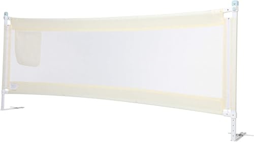 Generisch Bettgitter 200 x 68 cm, Bettschutzgitter für Kinder, Nachtzaun, Absturzsicherung, Sicherheit, verstellbares Säuglingsbettgitter für Kleinkinder, Babys und Kinder (1)