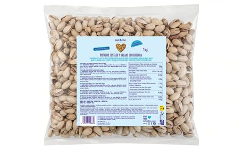 nut&me Pistachos tostados y Salados 1 kg