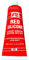 Mastic silicone adhésif rouge 85 g (plastique, métal, bois)