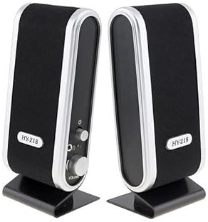 Mini Altavoz portátil de sobremesa Altavoz con Cable para Ordenador Mini Altavoz Multimedia USB para Altavoz de Ordenador portátil/de sobremesa/teléfono Inteligente y Tableta