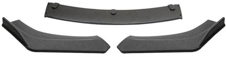 ECKBRJA Auto Front Stoßstange Lippe Spoiler Protektor Stoßstange Splitter Schürze Body Kit Für F10 F20 F30 E46 E60 E90 Auto-Frontspoiler(Kohlefaser)