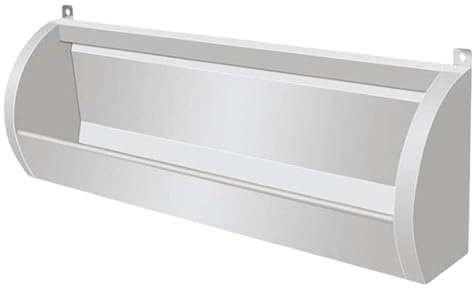 CFDZCP Stainless Steel Men's Urinal, 100CM Men Urinal Toilet Urinal Trough, Wall Mounted Commercial Urinal Spill Proof, For Schools/Construction Sites/Public Places