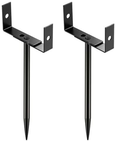 Gutter Support Brackets - Gutter Downspout Brackets | Efficient Guttar Brush Clips | Stable Adjustable Stand Rust Proof Accessories for Deck Flood Prevention Patio Outdoor Yard Drainage Garden Lawn