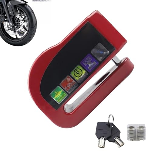 Blocco del disco di allarme, per moto, freno a disco di allarme, freno a disco per moto, furto