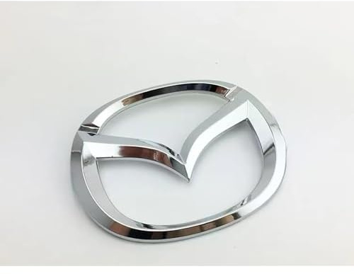 QSLLLY Emblème de Voiture Logo Badge pour Mazda MX-5 NC,Capot Avant et Arrière et Logo du Coffre Decal Remplacement Pièces Accessoires Deco,Normal-6.5cm*5.2cm
