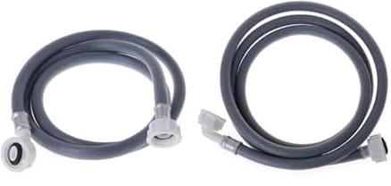 Tubo di ingresso for lavatrice e lavastoviglie, tubo di riempimento for l'alimentazione dell'acqua con curvatura a 90 gradi(150cm)