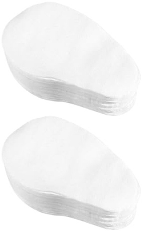 OFFIGAM Máscara para Ojos en Forma de Mango, 200 de Papel Cómodo y Portátil, Ultrafinos y Suaves para Cuidado Ocular Hogar y Viajes, Almohadillas Prácticas para Contorno de Ojos