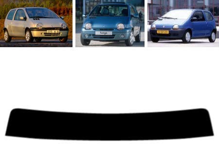 Sonnenblendstreifen für Twingo 3-Türen 1993-2004 Passgenaue Tönungsfolie (20% Schwarz)