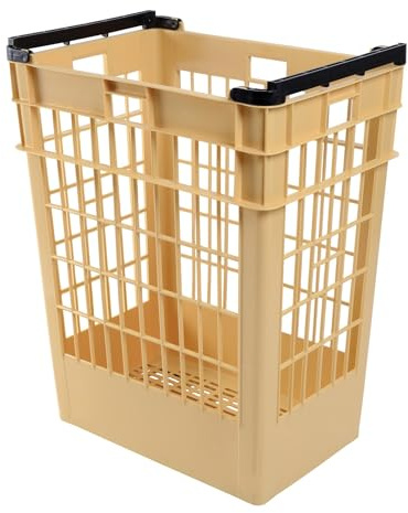 MANNE A PAIN AJOUREE EN POLYPROPYLENE JAUNE 180L-L2G