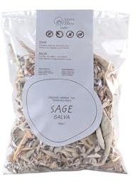 Té de Salvia Orgánico | Infusión Natural | 30 g | Digestiva y Refrescante | 100% Ecológica y sin Cafeína