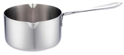 Garneck Stainless Steel Milk Bottle Practical Pot for Cooking Complementary Food and Stew for Kitchen Use