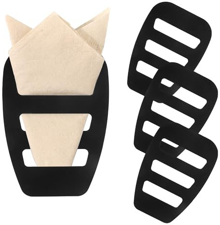 4 Stück Taschentuch Fester Clip, Einstecktuch-Zubehör, Einstecktuch Halter, er Wird Immer das Einstecktuch in Form halten, für wie geschäftliche, Tagungen, Hochzeiten, Partys Verschiedene Anlässe