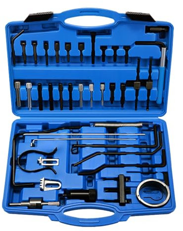 Outil de Calage Moteur Kit, Réglage de Arbre à Cames Vilebrequin Compatible avec Peugeot, Citroën, PSA Diesel Petrol Twin Tdi HDI PSA 4086 Outils de Courroie de Distribution