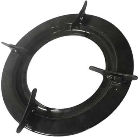 UTHCLO Soporte para Cocina de Gas Diseño Antideslizante, Anillo de Hierro Fundido Negro para Wok y Cacerola, Base Plana Fácil de Desmontar