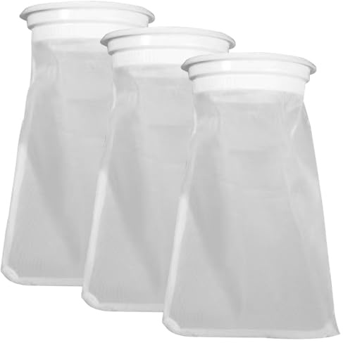 3PCS Ibc Tote Filter, 100 Fine Mesh Rain Barrel Filter, Washable Nylon Rain Barrel Screen for Water Tank Cover, Tote Tank Lid Breath Cover #