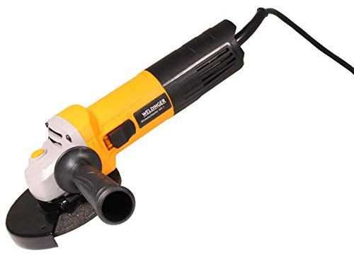 WELDINGER Einhand Winkelschleifer WS-1 850 W Ø 125 mm Spindelarretierung 5 m Kabel 5 Jahre Garantie