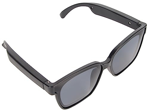Occhiali Intelligenti, Occhiali da Sole Bluetooth 5.0 con Auricolari Aperti, Occhiali da Sole Bluetooth a Mani Libere per Smartphone, Tablet, Laptop