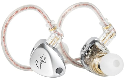 KZ Castor Bass Edition IEM mit dynamischen Treibern, abstimmbarer Sound, kabelgebundene Kopfhörer, Gaming-Ohrhörer mit 4-stufigem Einstellschalter, geräuschisolierend
