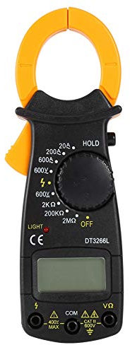 DT-3266L Pince Ampèremétrique Numérique Multimètre TPR Testeur de Tension Testeur de Pince de Courant Portable 600A