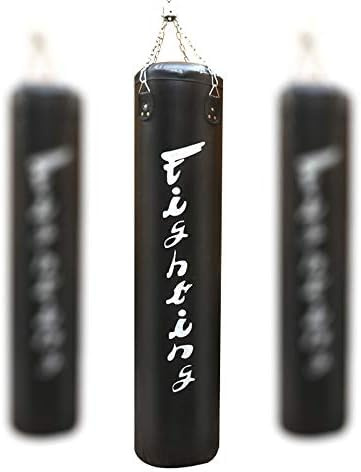 Saco De Boxeo para Entrenamiento De Boxeo, Saco De Boxeo De Entrenamiento De Muay Thai Sin Relleno con Cadena Colgante, Ideal para MMA, Kick Boxing, Artes Marciales,Negro,180cm,outstanding78