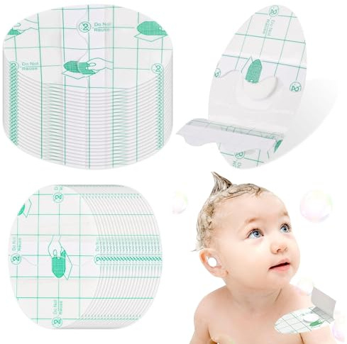 Protection Oreille Eau Cache Oreille Piscine Enfant 100Pcs 6.8×4.4cm