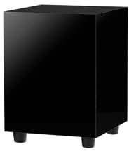 Pro-Ject Sub Box 50 E, kompakter aktiver Subwoofer mit Low und High Level Input, 100W (Schwarz)