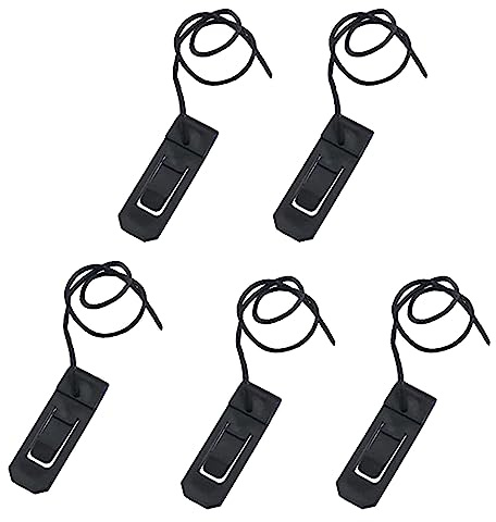 BFLKY 5Pcs Paddle Board Pinna Clip Separatore d'acqua Pesce Acqua Clip Fibbia Tavola da Surf Coda Clip Accessorio per Tavola da Surf
