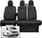 Seat Covers to fit Ford Transit Custom 2024 Onwards Driver & Double Passenger Fold Down Tray Cover To Fit The All-New Ford Transit Custom Seat Covers