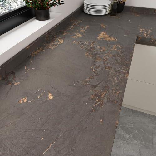 HotDecor retro marmor tapet brun tapet betongutseende