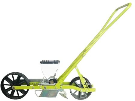 JKELPV Manual Seeder Single Line Row Seed Planter Hand-push Seeder Machine Carrots Spinach Seed Disseminators Vegetable Seed Seeding tool