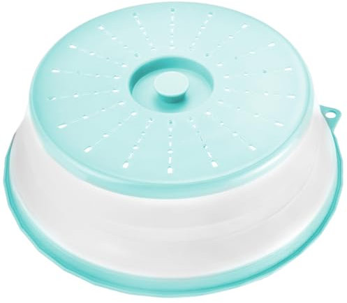 Basic Mikrowellenabdeckhaube, Kunststoff (PP) BPA-frei, Faltbare(28,8 X 27,5 X 8,2 cm)