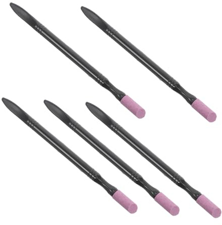 Happyyami 5stücke Teiliges Nagelfeilenstifte Mit Doppelseitigem Design Effizientes Werkzeug Entfernung Von Nagelhaut Und Polieren Für Professionelle Und Private Maniküre