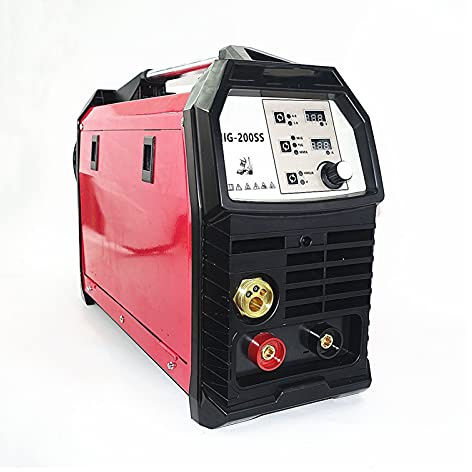 Macchina per Saldatura, MIG. Attrezzatura for saldatura ad arco for saldatrici 200A MAG MMA TIG. Pistola a spool 23. 0V CE. Multifunzione MIG. Saldatore