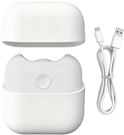 Penlimly Coupe-Ongles Électrique Pour Orteils | Type-C Rechargeable Silencieux Lumière LED | Coupe Et Polisseur D'Ongles Des Mains | pour Seniors Adultes Hommes Femmes Bébés Maison