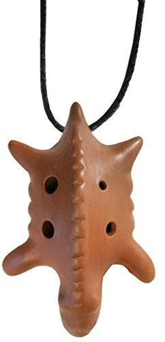 Terré 4-Loch Ocarina Schildkröte C6-C7, Traditionell, Braun, Kunststoff, Hobbymusiker, Früherziehung, Ohne Vorkenntnisse, Südamerika, Klang, Percussion, Weltmusik