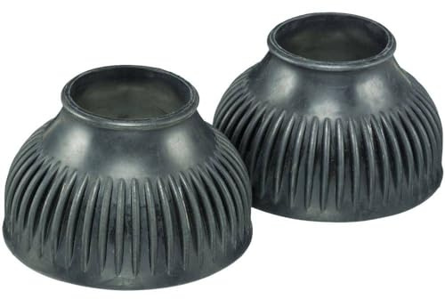 Tough 1 Thick Rubber Slip-On Bell Boots Large