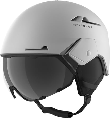 Mckinley Mirror Casco de esquí White/Grey S