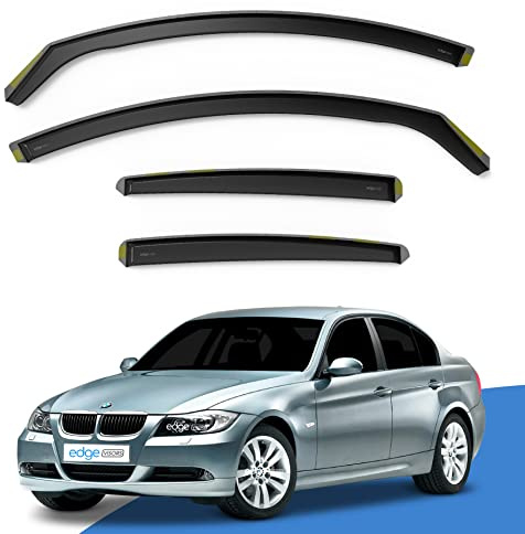 EdgeVisors Wind Deflectors for BMW Series E90 Door 4 Door Saloon 4pc
