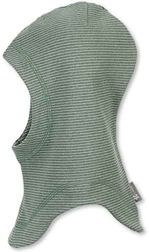 Sterntaler Unisex Kinder Schalmütze Kleinkinder Schalmütze Streifen, Grün, 47