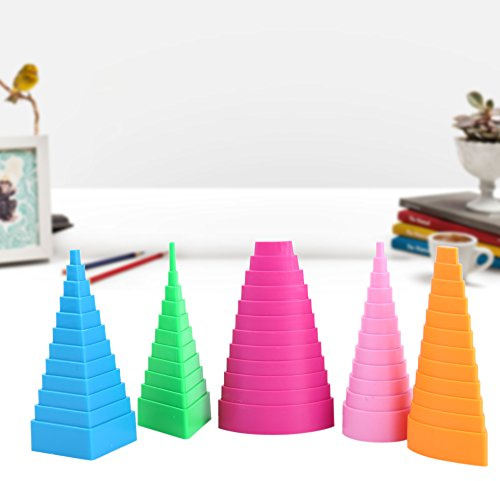 Quilling Border Quilling Tools Border Buddy Quilling Kit Mischfarbe 5 Formen Papier Quilling Border Buddy Papierbastelwerkzeug DIY Quilled Creation