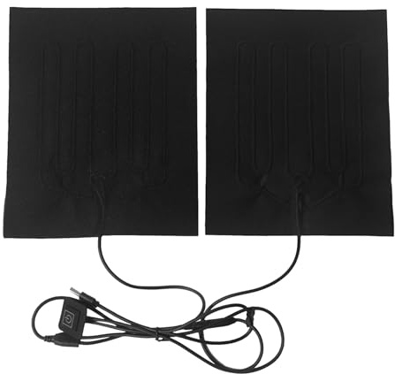 Heizmatte, Heizkissen aus Silikon | Elektrisches Heizkissen | Thermokissen mit 3 einstellbaren Temperaturen, waschbares USB-Heizkissen zum Basteln